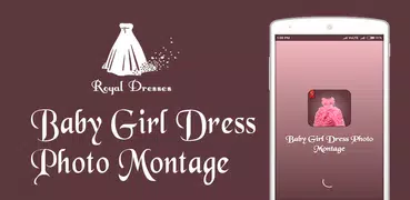 Baby Girl Dress Photo Montage