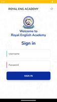 Royal English Academy ポスター