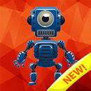 Couleur de robot par numéro: Pixel art robot APK