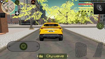 Golden Robot Car Transforme Futuristic Supercar capture d'écran 1