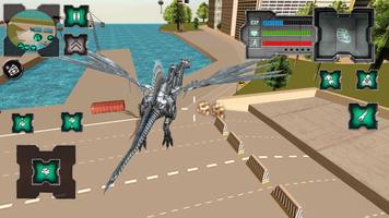 Flying Dragon Robot Simulator :Transformation War ảnh chụp màn hình 2