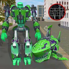 Robot Shark Attack: Transform Robot Shark Games APK 下載