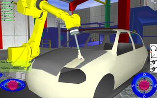 Industrial Robotics 3D imagem de tela 2