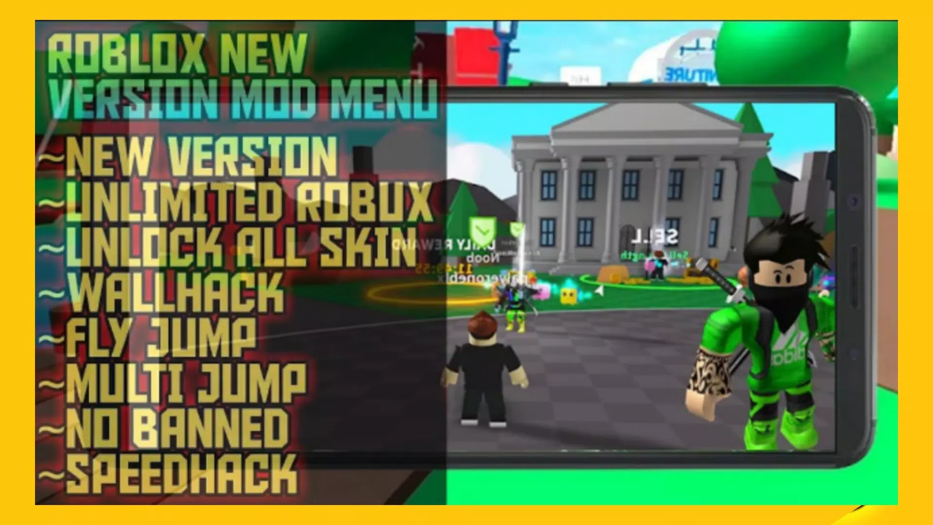 MOD MENU ROBLOX 2023!!! O MELHOR MOD APK ATUALIZADO COM ROBUX INFINITO?? 