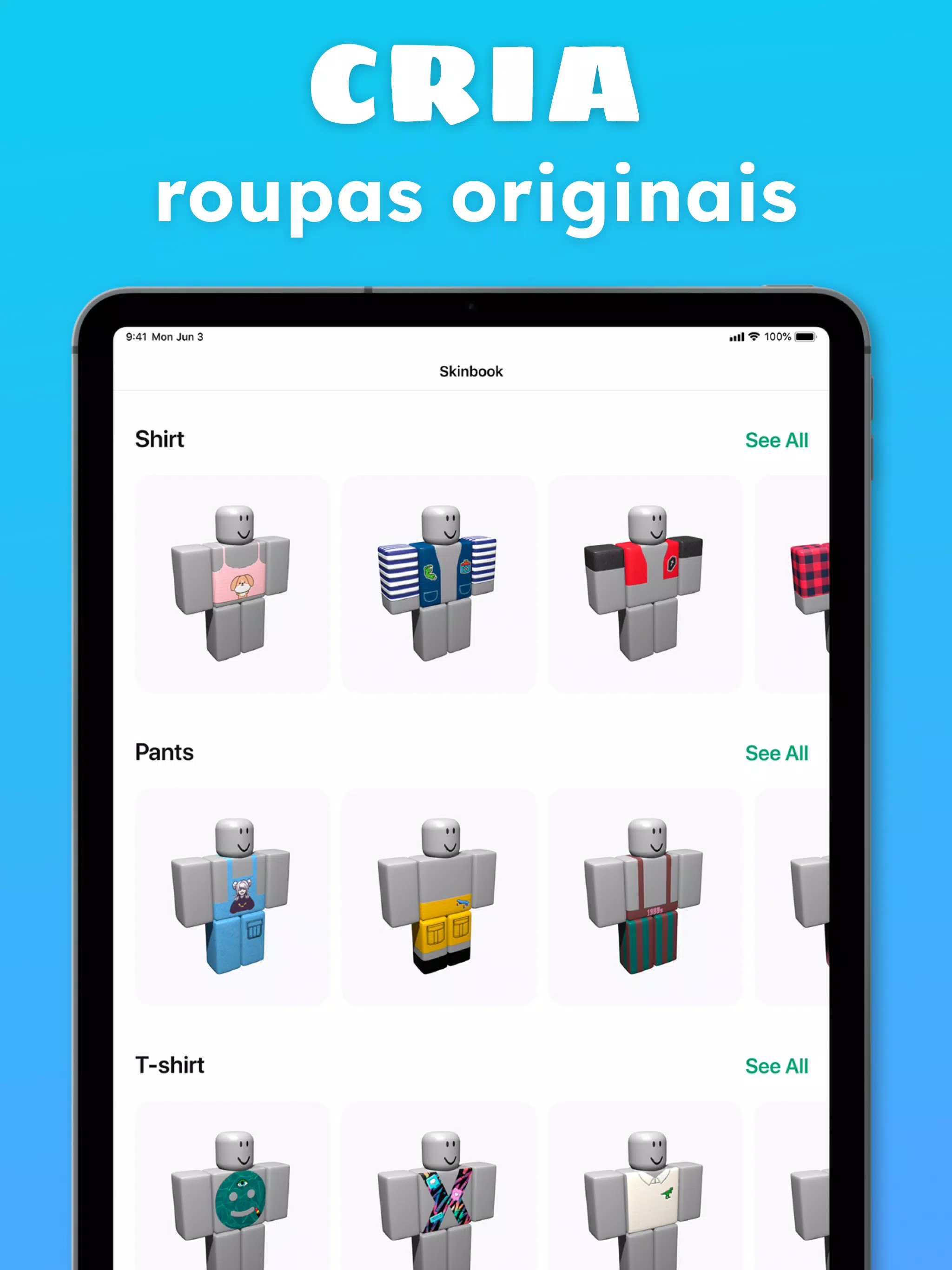 Download do APK de Roblox Skins Vestiário para Android