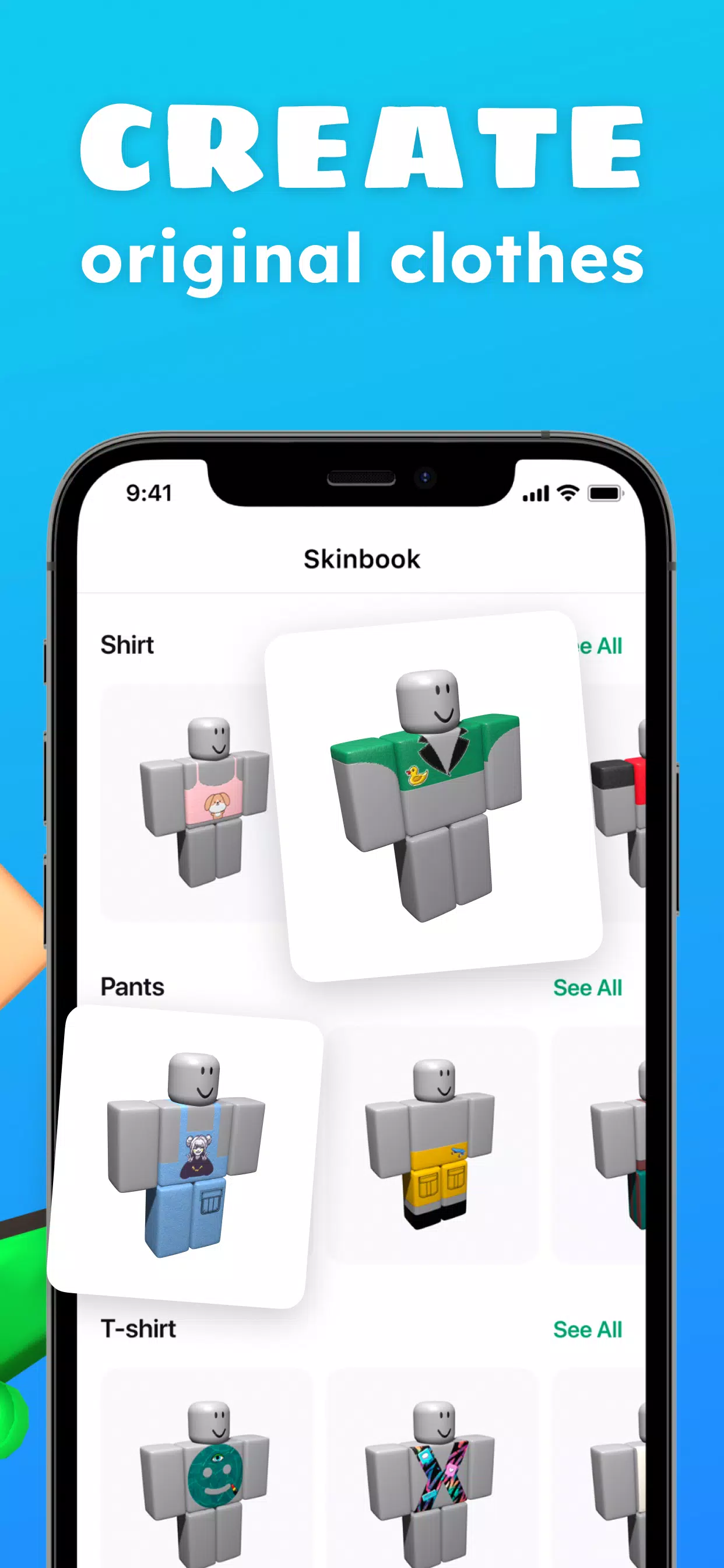 Download Shirts for roblox android on PC