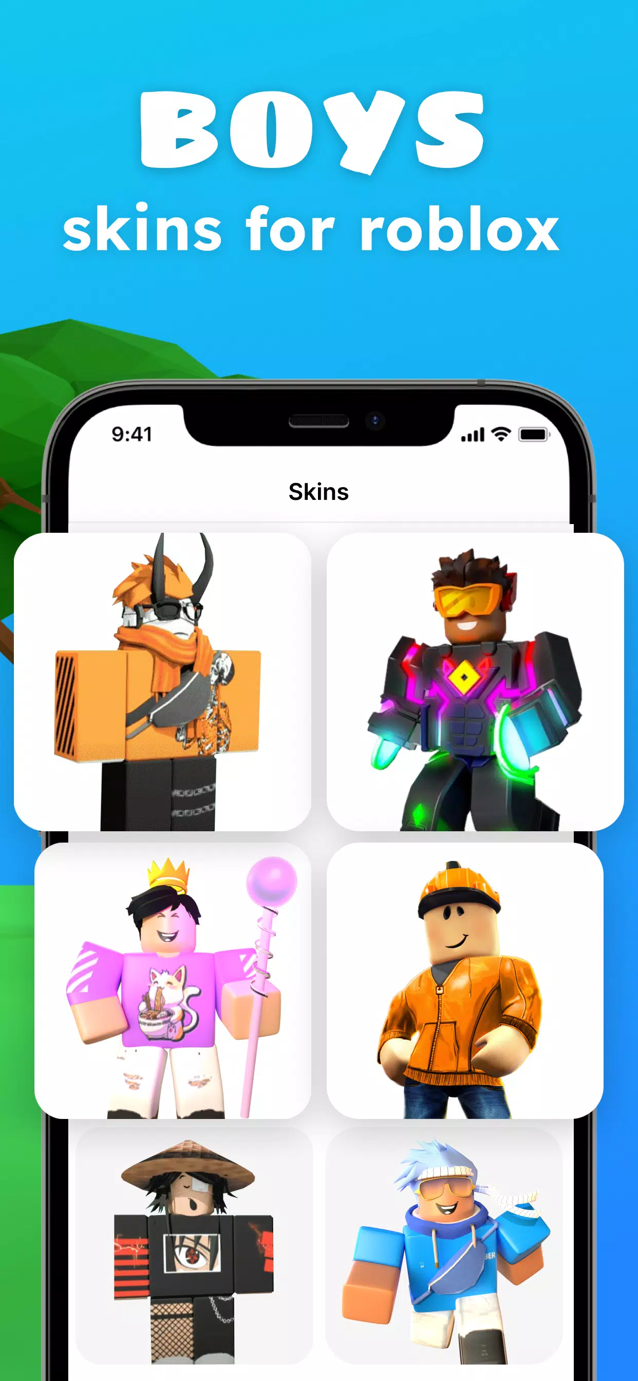 App Boys Skins for roblox free Android app 2021 