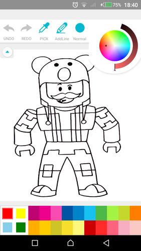 Roblox Coloring Book For Android Apk Download - boy roblox coloring book