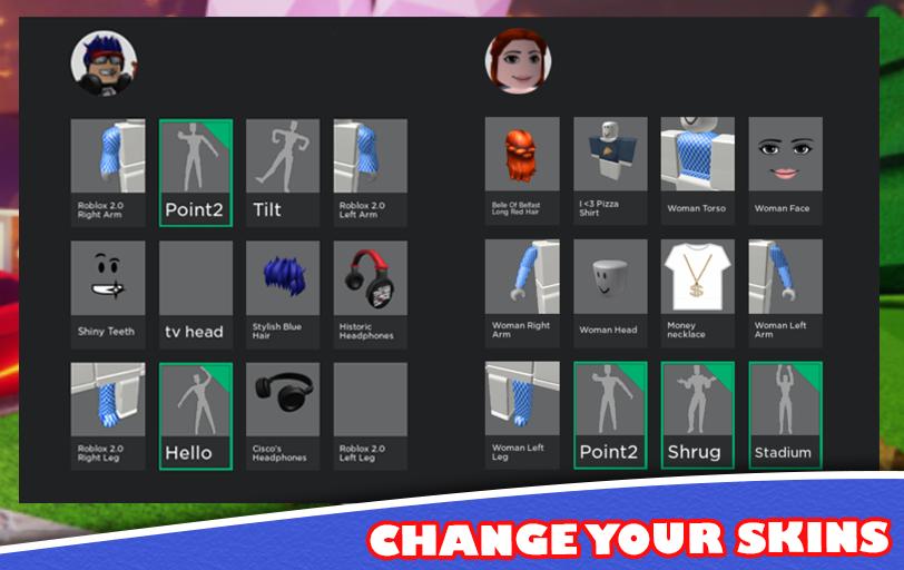 Pro Roblox Skins For Android Apk Download - master skins for roblox for android apk download