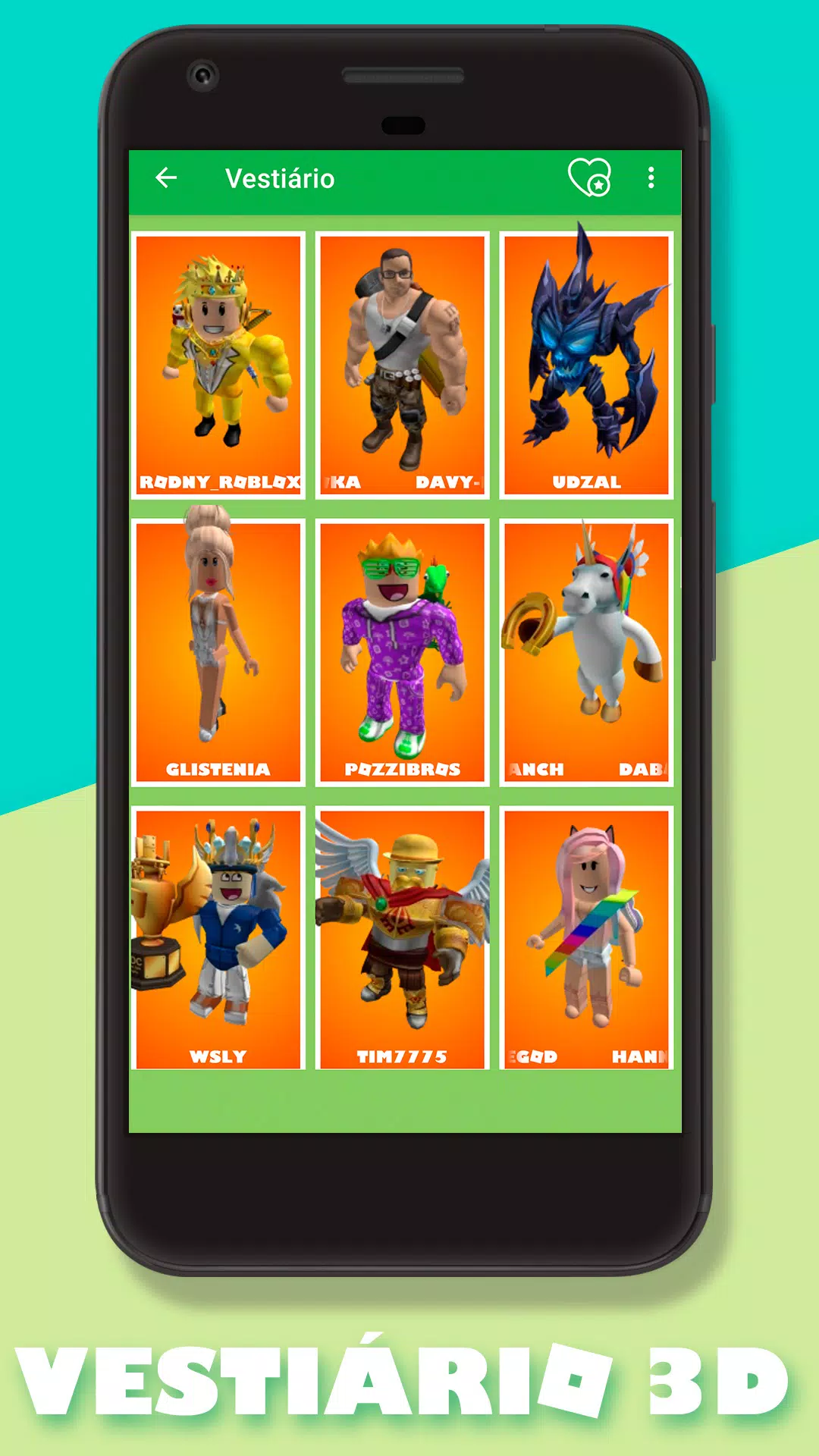 Meu Roblox Skins sem Robux Grátis – RobinSkin APK - Baixar app grátis para  Android