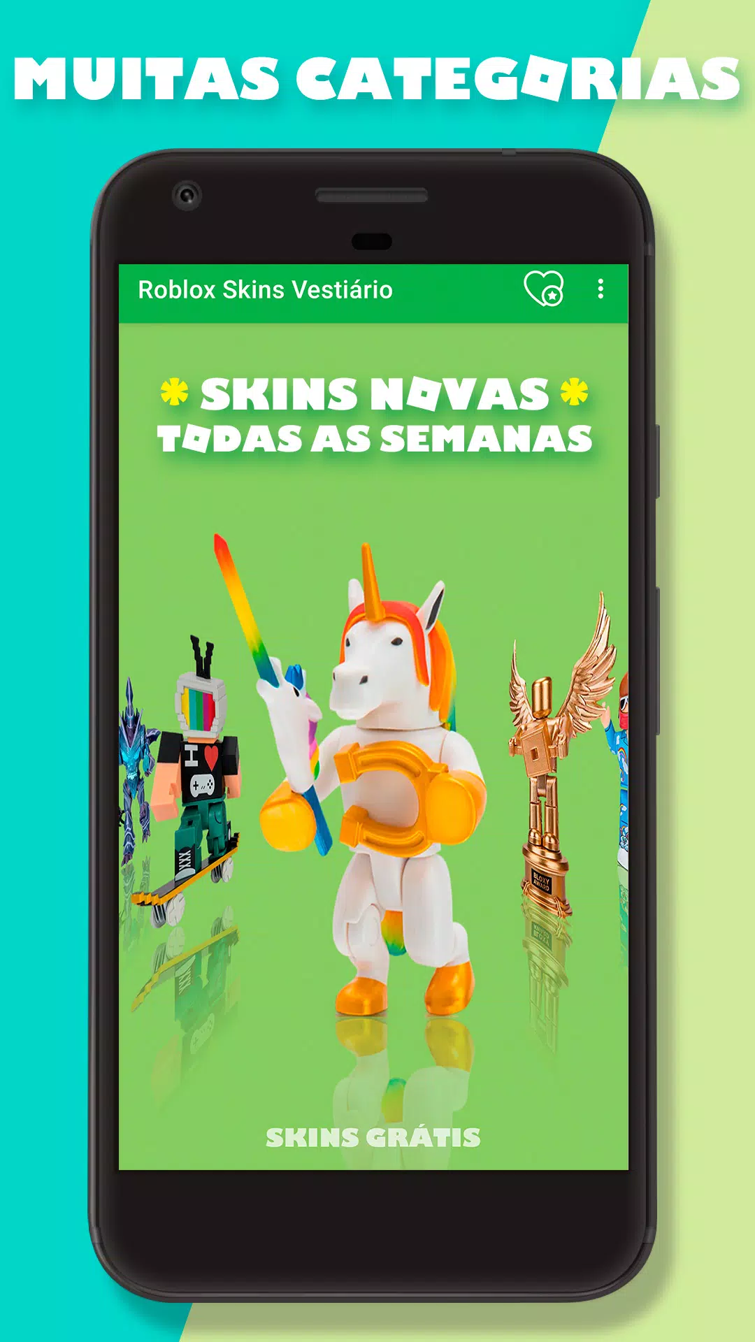 Meu Roblox Skins sem Robux Grátis – RobinSkin APK (Android App