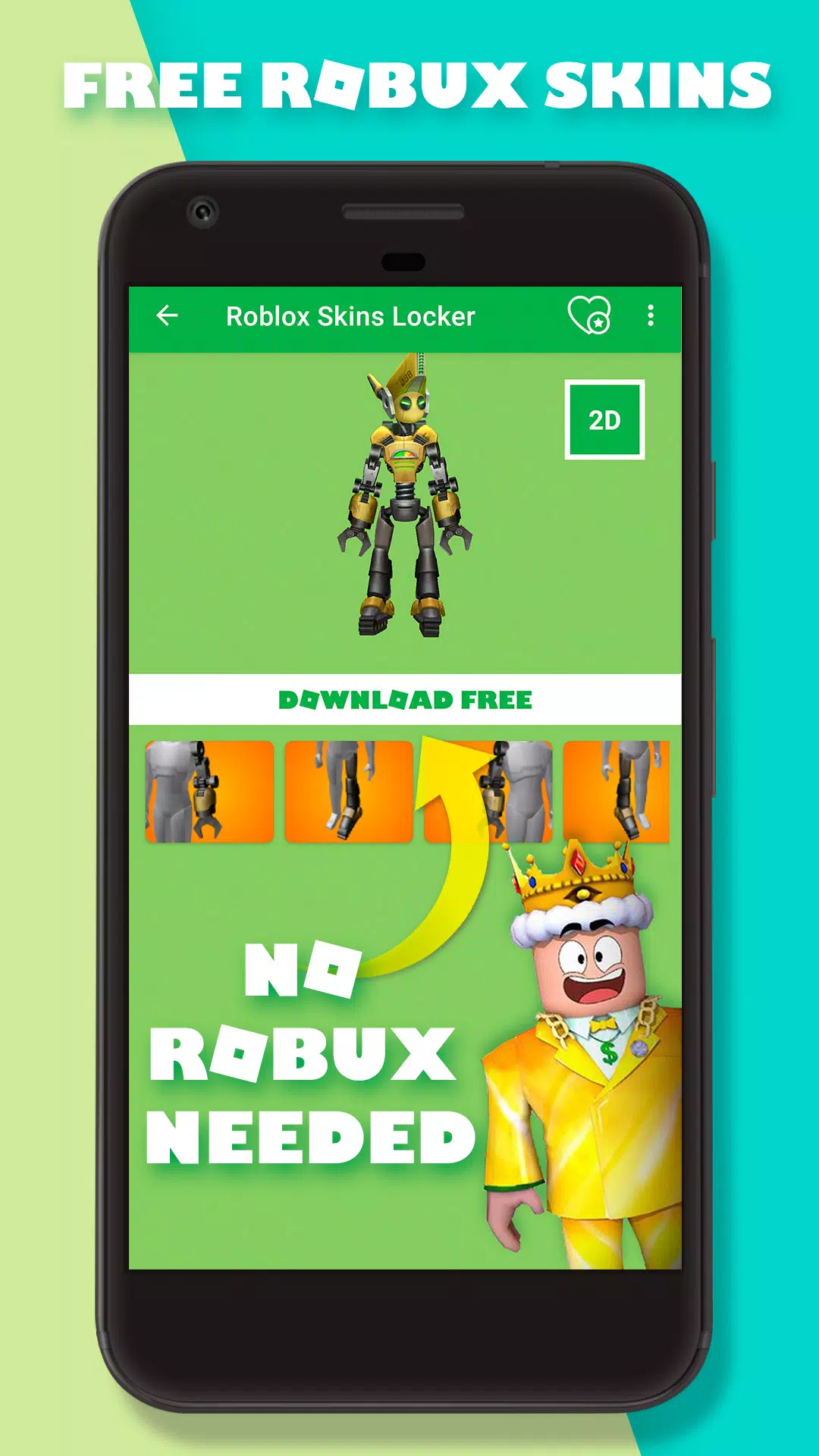 Descarga de APK de FREE Skins for Roblox without Robux 2021 para Android