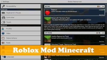 Roblox Minecraft Skins Mod PE Screenshot 3