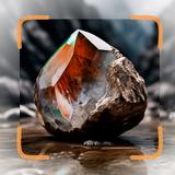 Identificador de cristal ícone