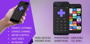 Roku Remote: RoSpikes(WiFi/IR)