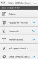 Roland DG Mobile Panel 2 captura de pantalla 1