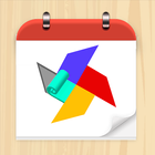 Color Paper Roll:Kids Match 3D icône