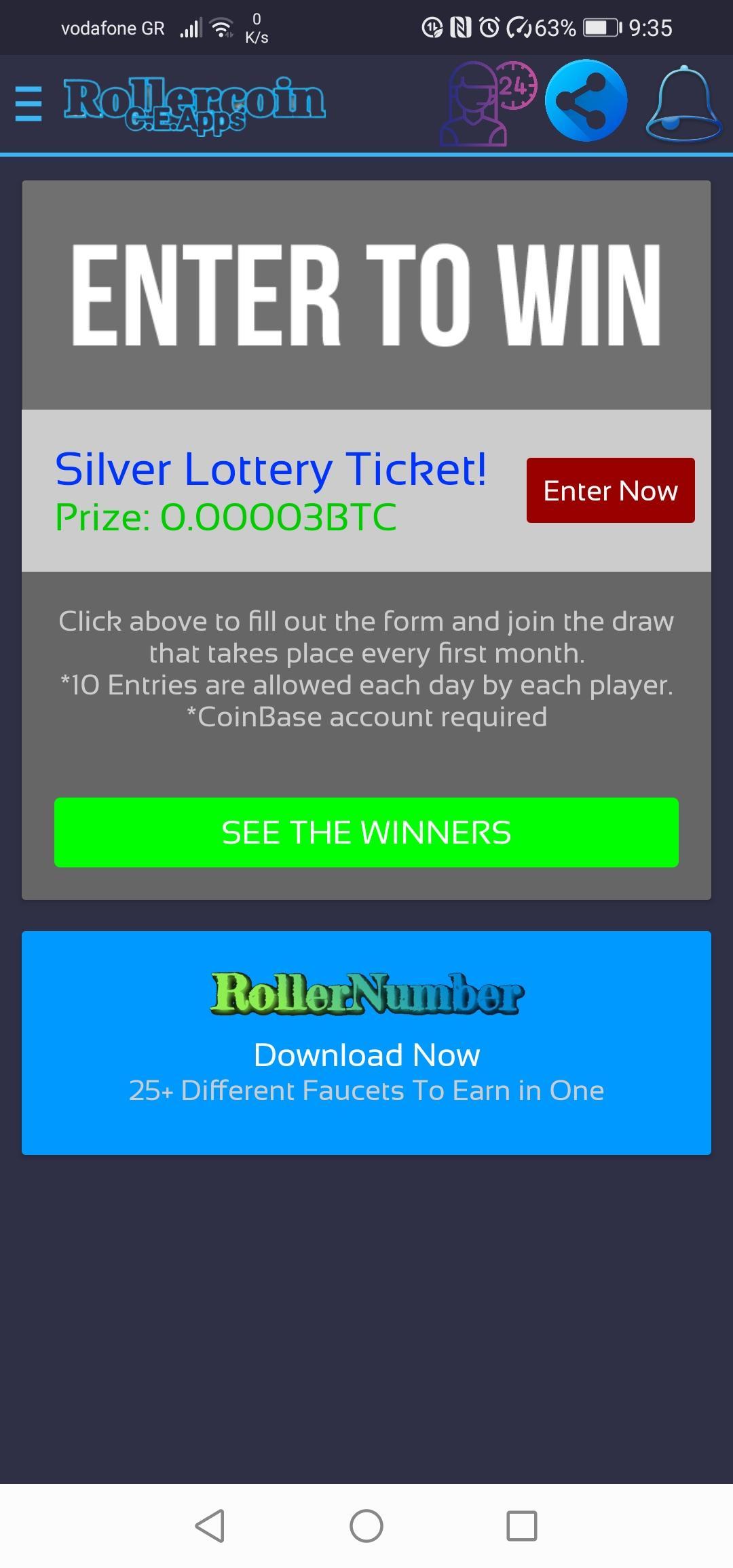 Rollercoin Earn Free Bitcoin Ehereum Dogecoin Pour Android Telechargez L Apk