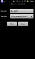 ARMV6 VFP Vidcon Codec screenshot 1