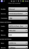 ARMV6 VFP Vidcon Codec screenshot 2