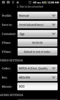برنامه‌نما Video Converter Android عکس از صفحه