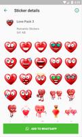 💕 WAStickerapps - Romantic Stickers for Whatsapp poster