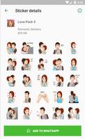 💕 WAStickerapps - Romantic Stickers for Whatsapp ảnh chụp màn hình 2
