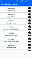 Secret Codes of All Nokia Phones: capture d'écran 3