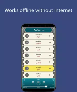 Screenshot 2 for Quran MP3 Offline - Full Audio