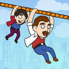 Rope Puzzle Free: Fly Rescue icône