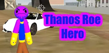 Super Thanos Stickman Rope Hero Gangster Crime