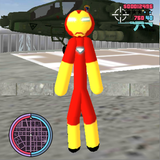 Iron Stickman Rope Hero Vegas Gangst Crime Mafia biểu tượng