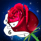 Rose Coloring Book أيقونة