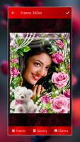 Lovely Flower Photo Frame imagem de tela 1