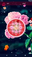 download Rose Clock 4K Live Wallpaper XAPK