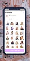 Rose Blackpink WASticker 포스터