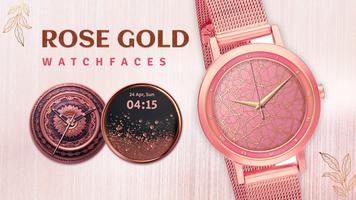 Rose Gold Theme Watch Faces poster