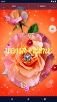 Diamond Rose Live Wallpaper Ekran Görüntüsü 1