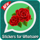 🌷 Roses Stickers for Whatsapp 💐 أيقونة