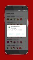 🌷 Roses Stickers for Whatsapp 💐 تصوير الشاشة 3