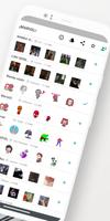 Stickers con movimiento Superheroes WAStickerApps تصوير الشاشة 1