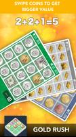 Gold Rush Game - money puzzle poster