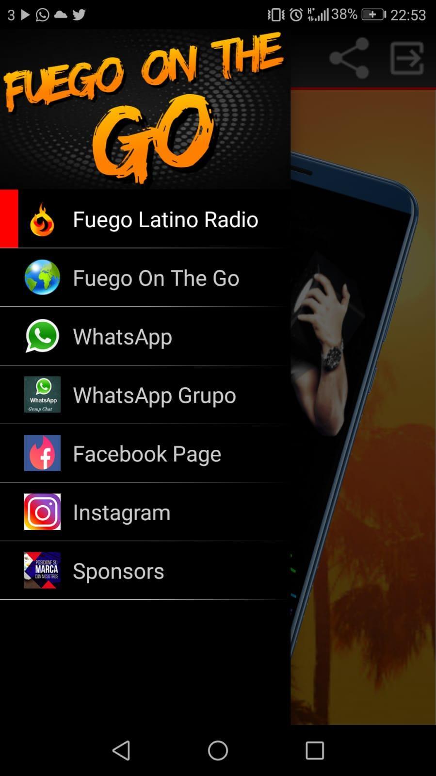 Fuego Latino London APK pour Android Télécharger