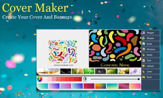 Cover Photo Maker - Banners & Thumbnails Designer Ekran Görüntüsü 1