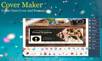 Cover Photo Maker - Banners & Thumbnails Designer Ekran Görüntüsü 3