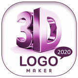 Criador de Logotipo 3D ícone
