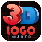 Criador de Logotipo 3D 2019 ícone