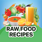 Raw Food Recipes App আইকন