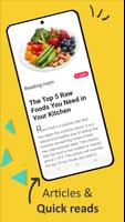 Raw Food Recipes App اسکرین شاٹ 3