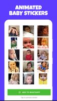 Baby Animated WAStickers syot layar 3